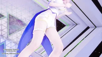 [MMD] LEE SUHYUN - ALIEN Seraphine Sexy Kpop Dance League Of Legends Uncensored Hentai 4K