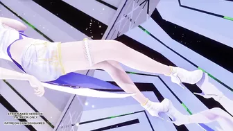 [MMD] LEE SUHYUN - ALIEN Seraphine Sexy Kpop Dance League Of Legends Uncensored Hentai 4K