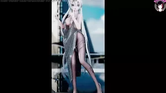 Long Legs Cutie Dancing With Hot Pantyhose (3D HENTAI)