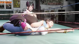 Chun Li vs Juri Han Feet Tickle