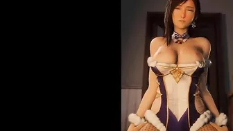 3D Compilation: Final Fantasy Jessie Tifa Lockhart Aerith Orgy Uncensored Hentai Compilation