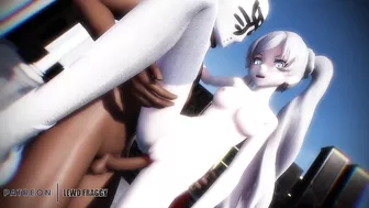 RWBY - Weiss Schnee Saggitarius Pleasure [4K UNCENSORED HENTAI]