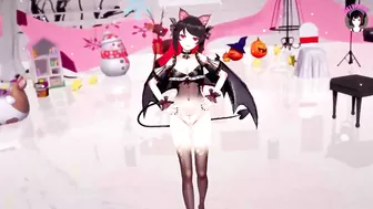 Sexy Teen Succubus Dancing (X-Ray Clothes) (3D HENTAI)