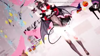 Sexy Teen Succubus Dancing (X-Ray Clothes) (3D HENTAI)