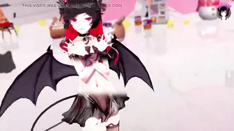 Sexy Teen Succubus Dancing (X-Ray Clothes) (3D HENTAI)