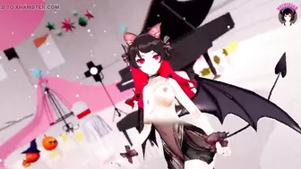 Sexy Teen Succubus Dancing (X-Ray Clothes) (3D HENTAI)