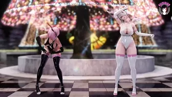 2 Gorgeous Girls Dancing (Boobs Physics) (3D HENTAI)