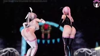 2 Gorgeous Girls Dancing (Boobs Physics) (3D HENTAI)