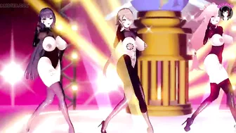 3 Sexy Girls Dancing (Ready To Take BBC)(3D HENTAI)