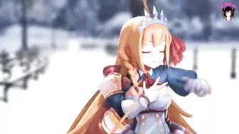 Cute Princess With Big Tits Dancing (3D HENTAI)