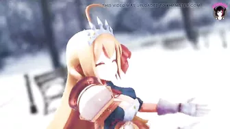 Cute Princess With Big Tits Dancing (3D HENTAI)