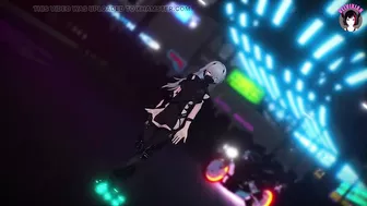 Sexy Dance With Mask + Gradual undressing (3D HENTAI)