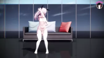 Huge Cock Futanari - Sexy Dance (3D HENTAI)