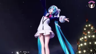 Hatsune Miku Dancing (Cute Ass Panties) + Gradual undressing (3D HENTAI)