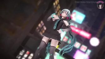 Hatsune Miku With Great Ass Dancing (step by Step Undressing)