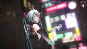 Hatsune Miku With Great Ass Dancing (step by Step Undressing)