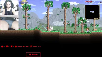 TERRARIA NUDE EDITION COCK CAM GAMEPLAY #1