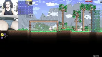 TERRARIA NUDE EDITION COCK CAM GAMEPLAY #1