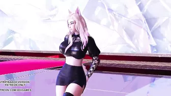 MMD GFRIEND - MAGO Ahri KDA Hot Kpop Dance 4K 60FPS