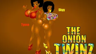 Black strippers The Onion Twinz bounce their big bubble asses.