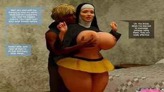 Busty And Horny Nun Fucking For The First Time