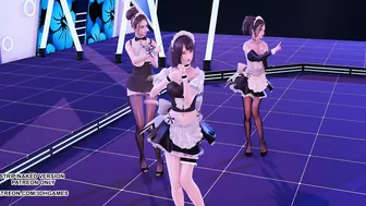 Hurly burly Sexy Maid Does Hot Dance 4K 60FPS