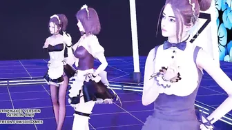 Hurly burly Sexy Maid Does Hot Dance 4K 60FPS