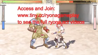 Cute lady has sex with a orc man in Sx sl. arena hentai porn game