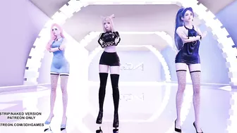 Stellar - Ahri Seraphine and Kaisa, KDA, Hot Kpop Dance