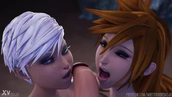 Kingdom Hearts ~ Riku & Sora's share a dick ~ MasterDan