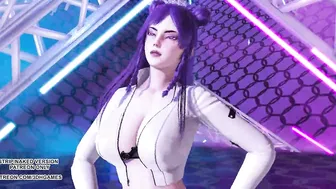 MMD Twice - Breakthrough With Ahri, Kaisa, Seraphine – Sexy Dance