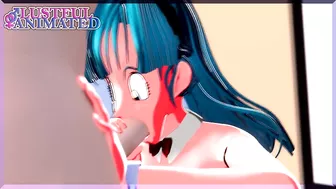 Bulma rabbit. Sucking, riding and cumshot.