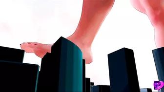 Stompy Stompy (giantess animation test)