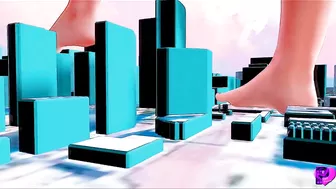 Stompy Stompy (giantess animation test)