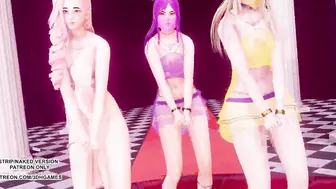 MMD MajorLazer - Sua Cara Ahri Kaisa Seraphine KDA