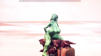 Breeders of the Nephelym - sex testing animation gallery - slime girl monster