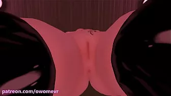 Hot Elf Sits on you and uses your Face to Masturbate [POV Face Sitting VRchat Erp 3D Hentai] Trailer