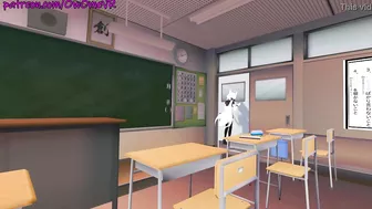 Masturbating in my class room OwO [ VRchat erp, Hentai ] Preview