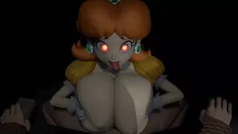 Princess Daisy's Crazy Titfuck (with creepy music)