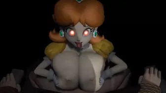 Princess Daisy's Crazy Titfuck (with creepy music)