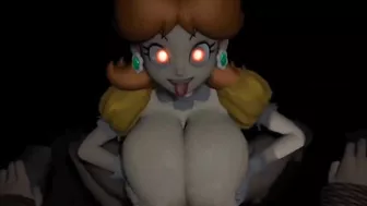 Princess Daisy's Crazy Titfuck (with creepy music)