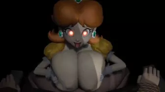 Princess Daisy's Crazy Titfuck (with creepy music)