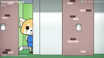 Retsuko and Washimi in AGGRETSUKO