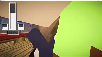 minecraft sex, jenny gives me a blowjob