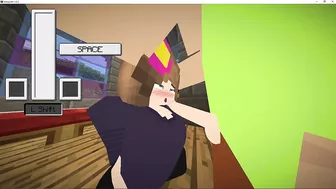 minecraft sex, jenny gives me a blowjob