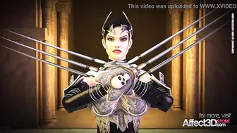 The Warrior Queen - 3D Fantasy Futa Animation