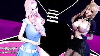 MMD Jun Hyo Seong - Good-night Kiss Ahri Seraphine