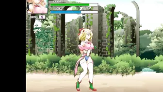 Pretty woman has sex with goblins men in Emulis new act hentai game