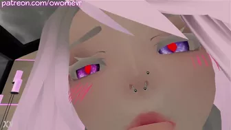 Horny Catgirl Humps her Pillow and Rides You~ [VRchat Erp, ASMR, POV, 3D Hentai] Trailer