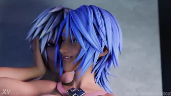 Kingdom Hearts ~ Riku x Aqua - Thighjob ~ MasterDan